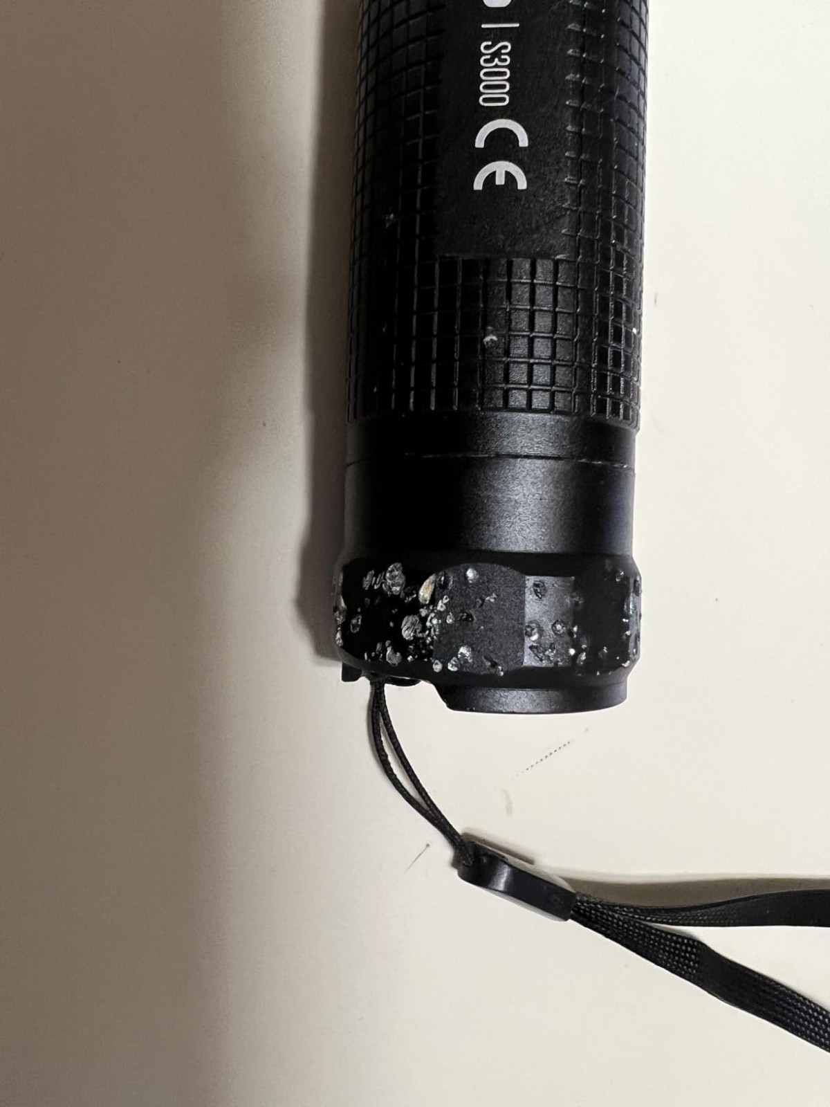 Water-Resistant LED Flashlight S3000 – 50000 Hour Runtime, Lightweight & Bright