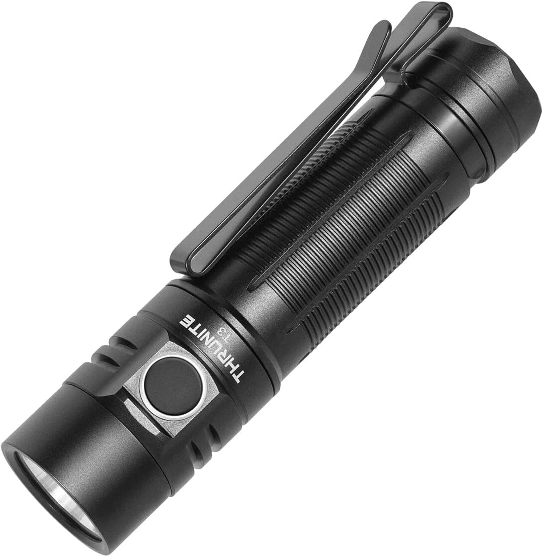 THRUNITE T3 2250 Lumens LED Flashlight Rechargeable USB Type C Black CW