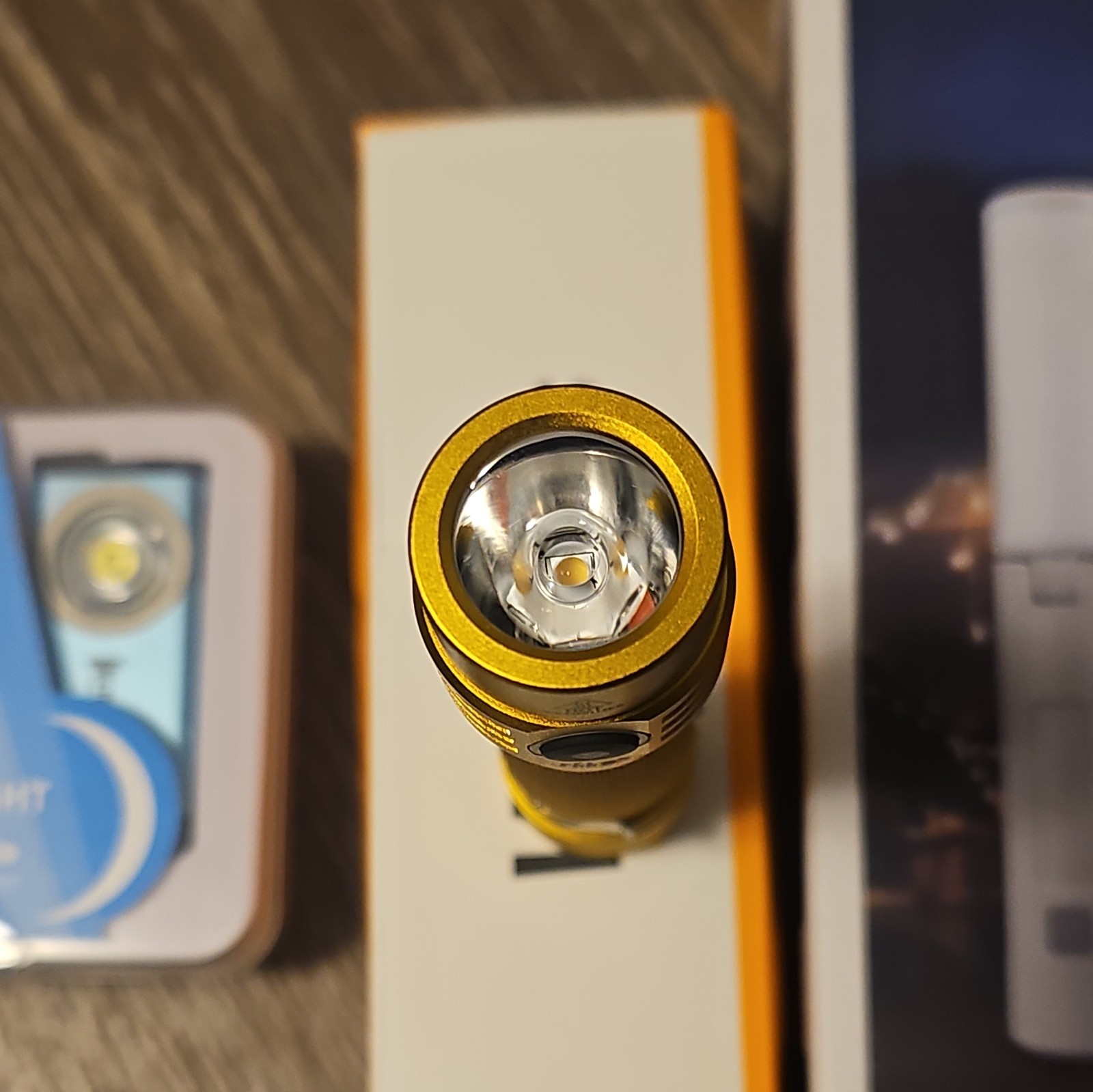 EDC Bundle: Wuben G2 Blue + Wurkkos WK03 Golden 519A + XST-M26 Lantern – New