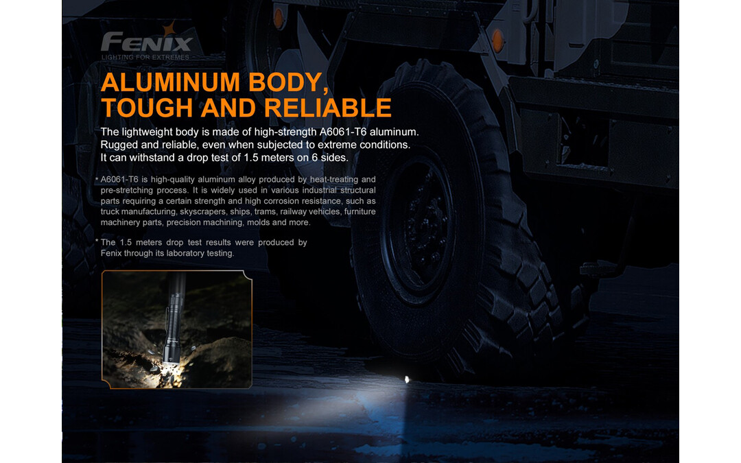 Fenix TK16 V2 3100 Lumen Long Throw Flashlight + 2x Rechargeable Battery