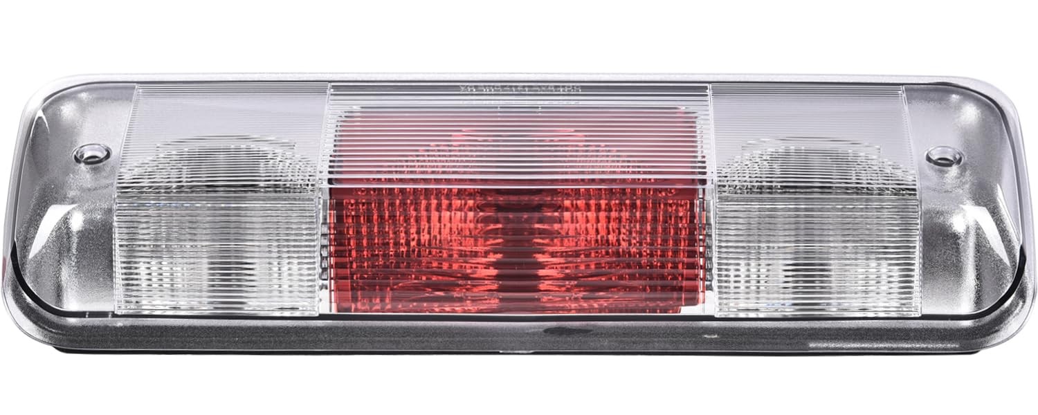 2004-2008 Ford F150 Clear Red High Mount Brake Light Assembly Easy Install