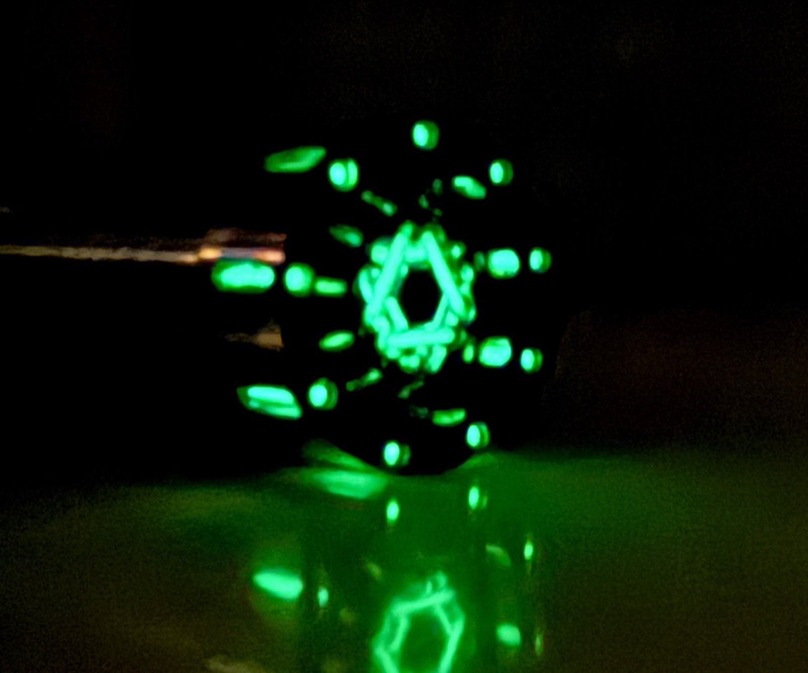 Rare Tain Azco Timascus Flashlight Never Carried 1 of 3 Produced Worldwide Ship