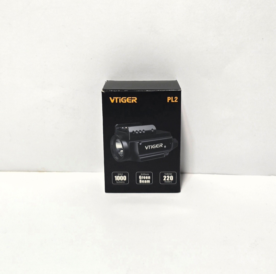 PL1 Mini Powerful Compact Light, 1000 Lumens 984 FT Rechargeable Handgun Ligh…