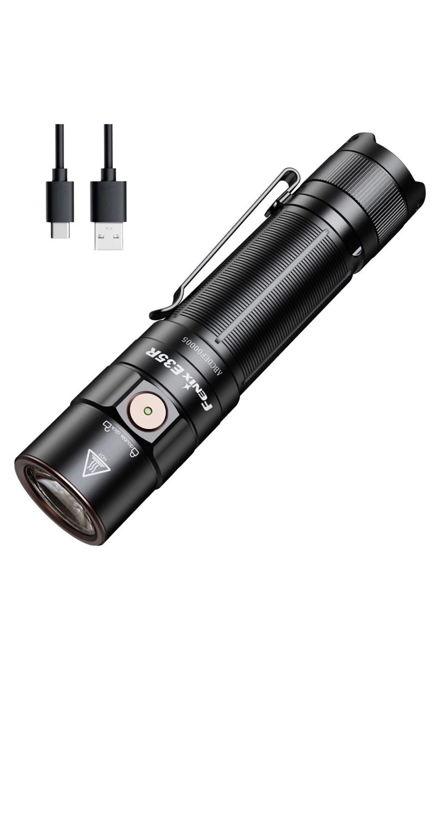 Fenix E35R EDC 3100 Lumens USB-C Rechargeable Flashlight