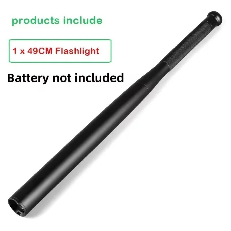 LED Flashlight Waterproof Super Bright Baton Aluminium Alloy Torch
