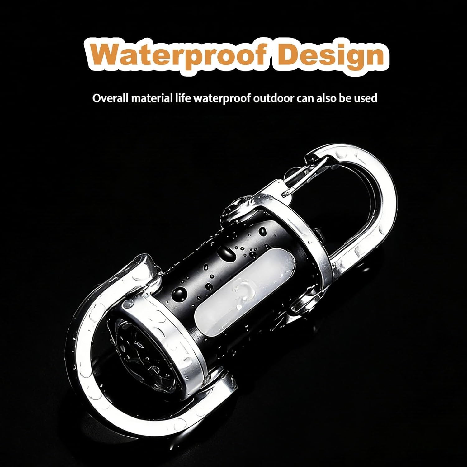 4Pcs LED Flashlight Keychain Portable Rechargeable Super Bright Mini Flashlight