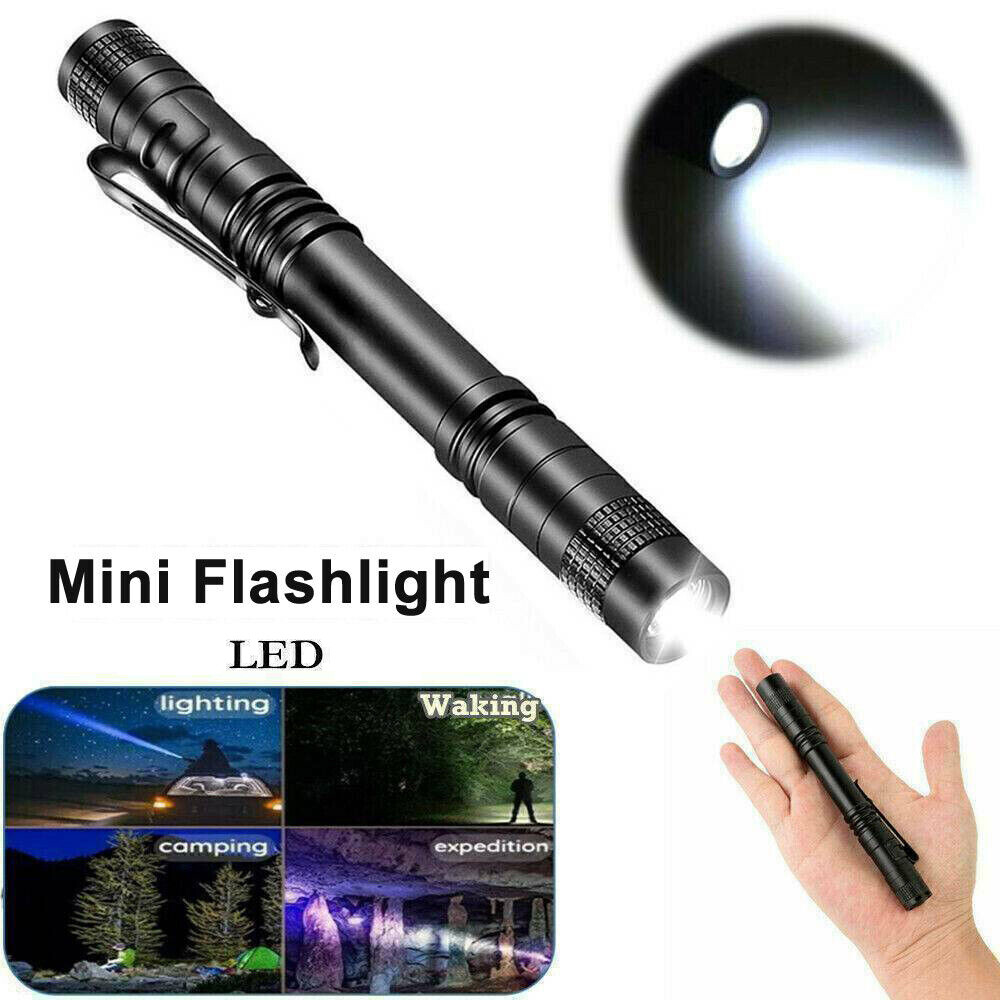Tactical Flashlight Small LED Torch Light Mini Super Bright Penlight Waterproof