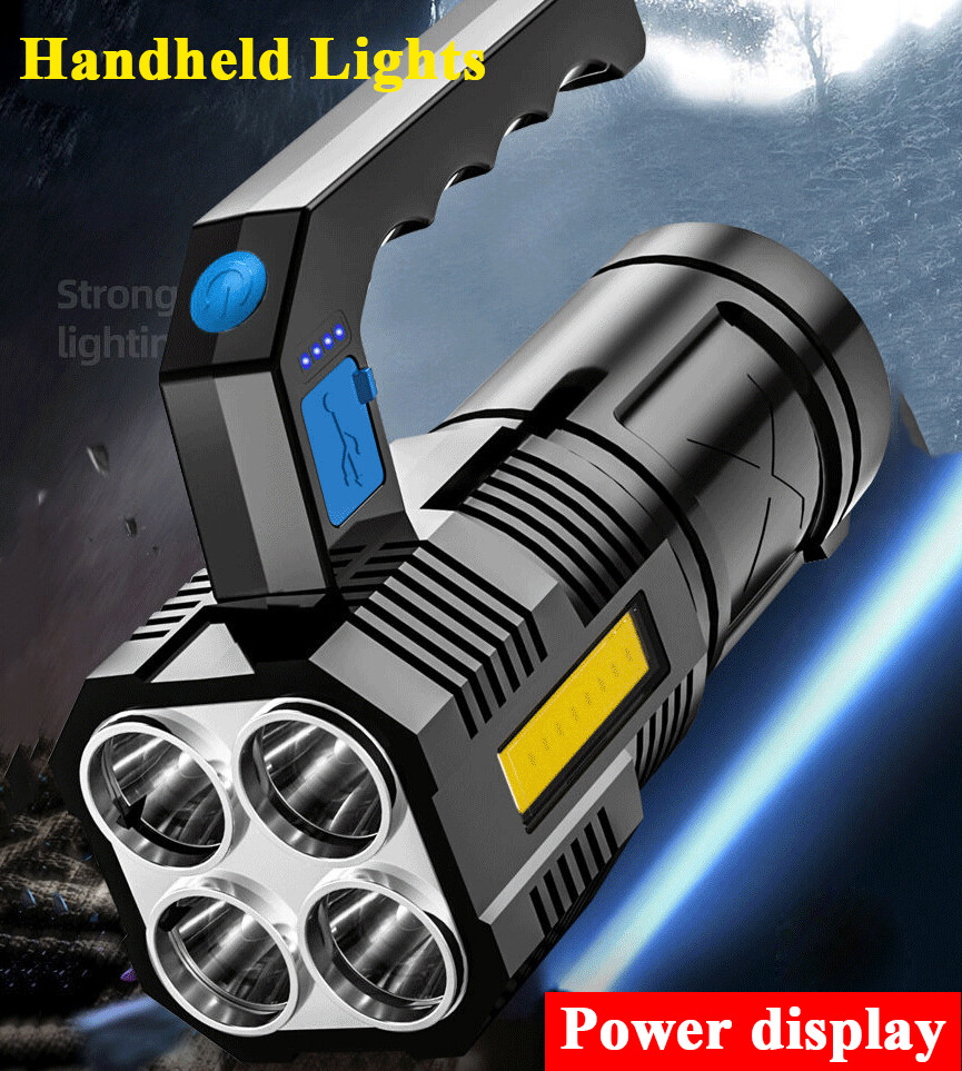 Most Powerful 99000000LM LED Military Torch USB Rechargeable Tactical Flashlight