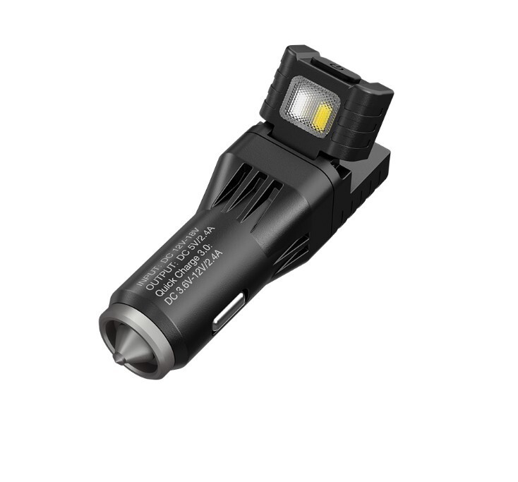 Nitecore Multifunction Vehicle Gadget Tungsten Carbide Glass Breaker Magnetic