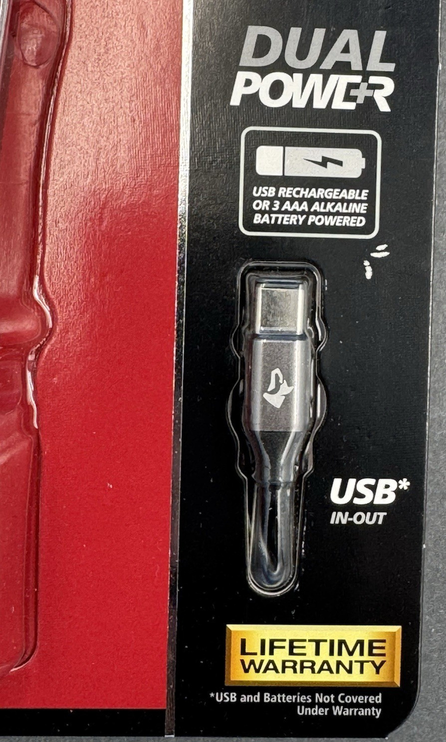 Husky 1200 Lumens Dual Power LED Rechargeable Focusing Flashlight New