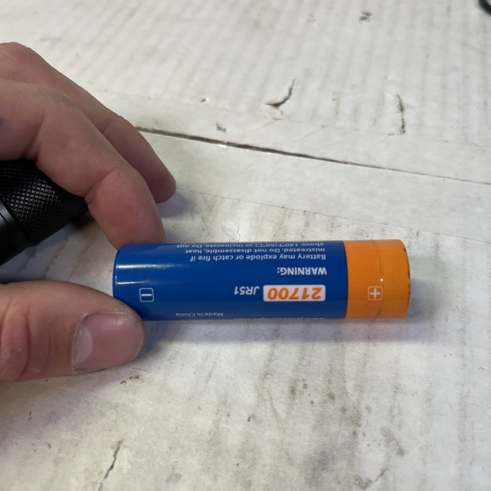 JetBeam RRT-M1X 2300 Meter 480 Lumen White Laser LED LEP Flashlight