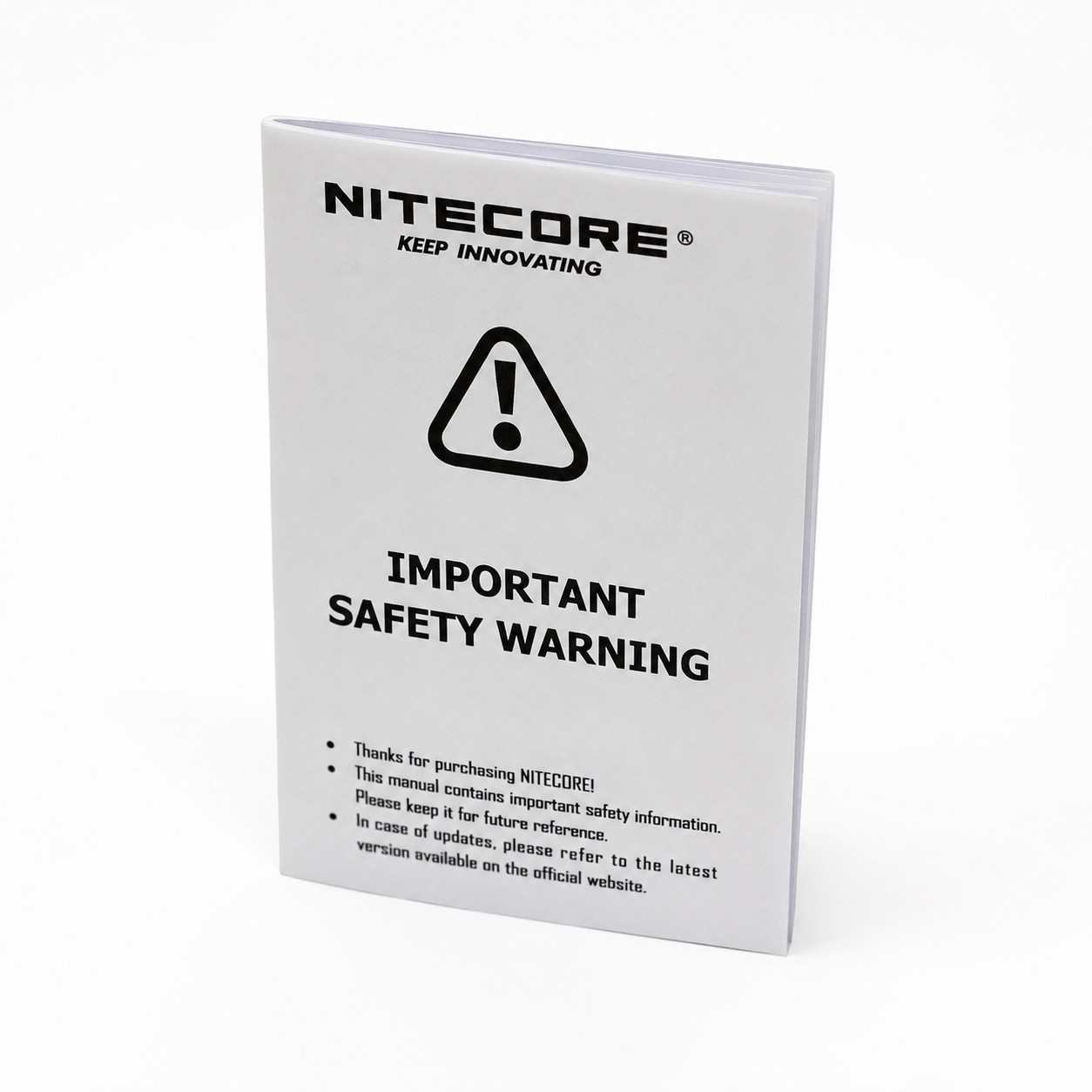 NITECORE EDC37 RETAIL BOX MANUAL USB-C CABLE KEYCHAIN ACCESSORIES FREE SHIPPING!