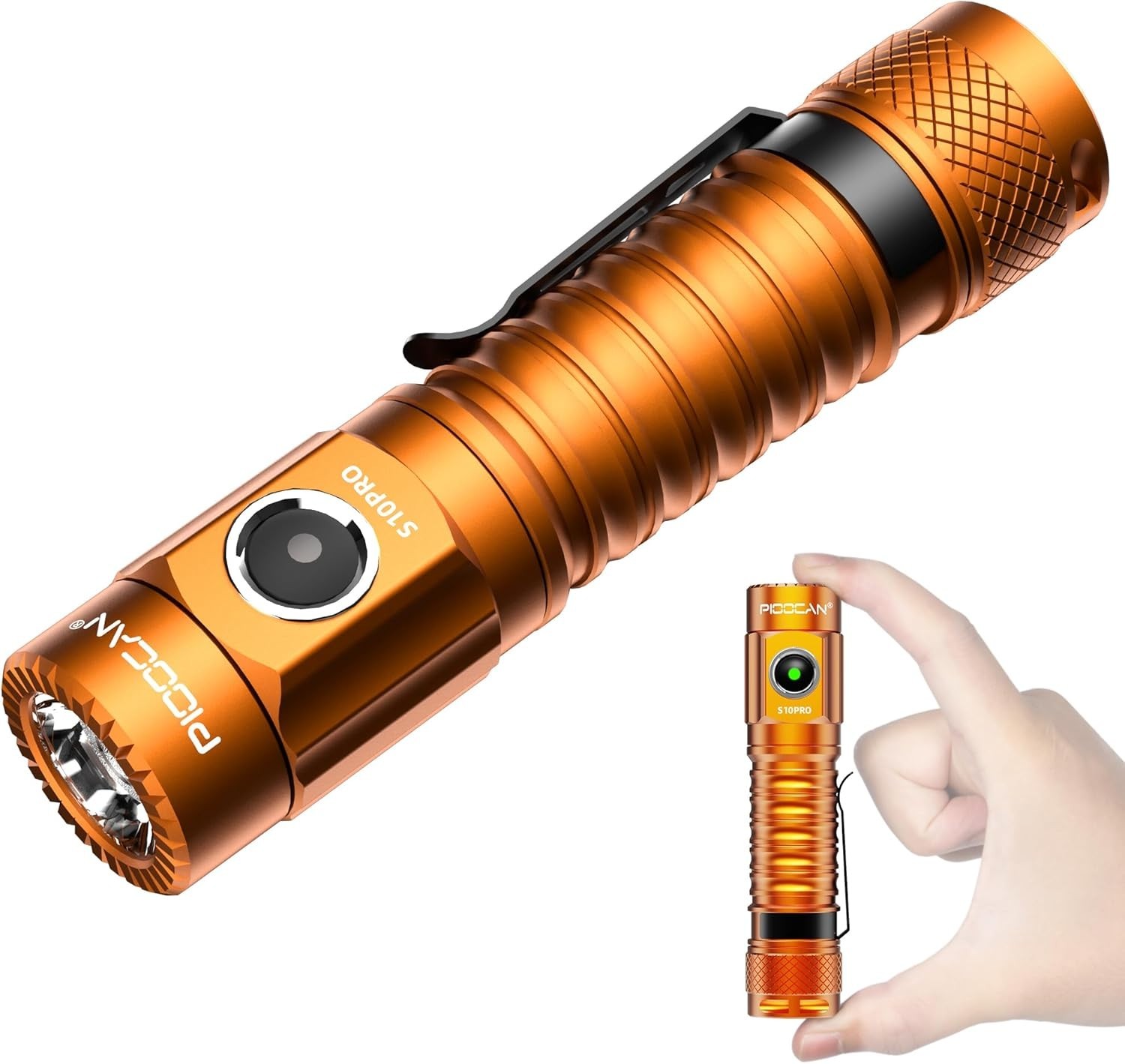 Weatherproof Tactical Flashlight – 2500 Lumen Mini Light for Outdoor Adventures
