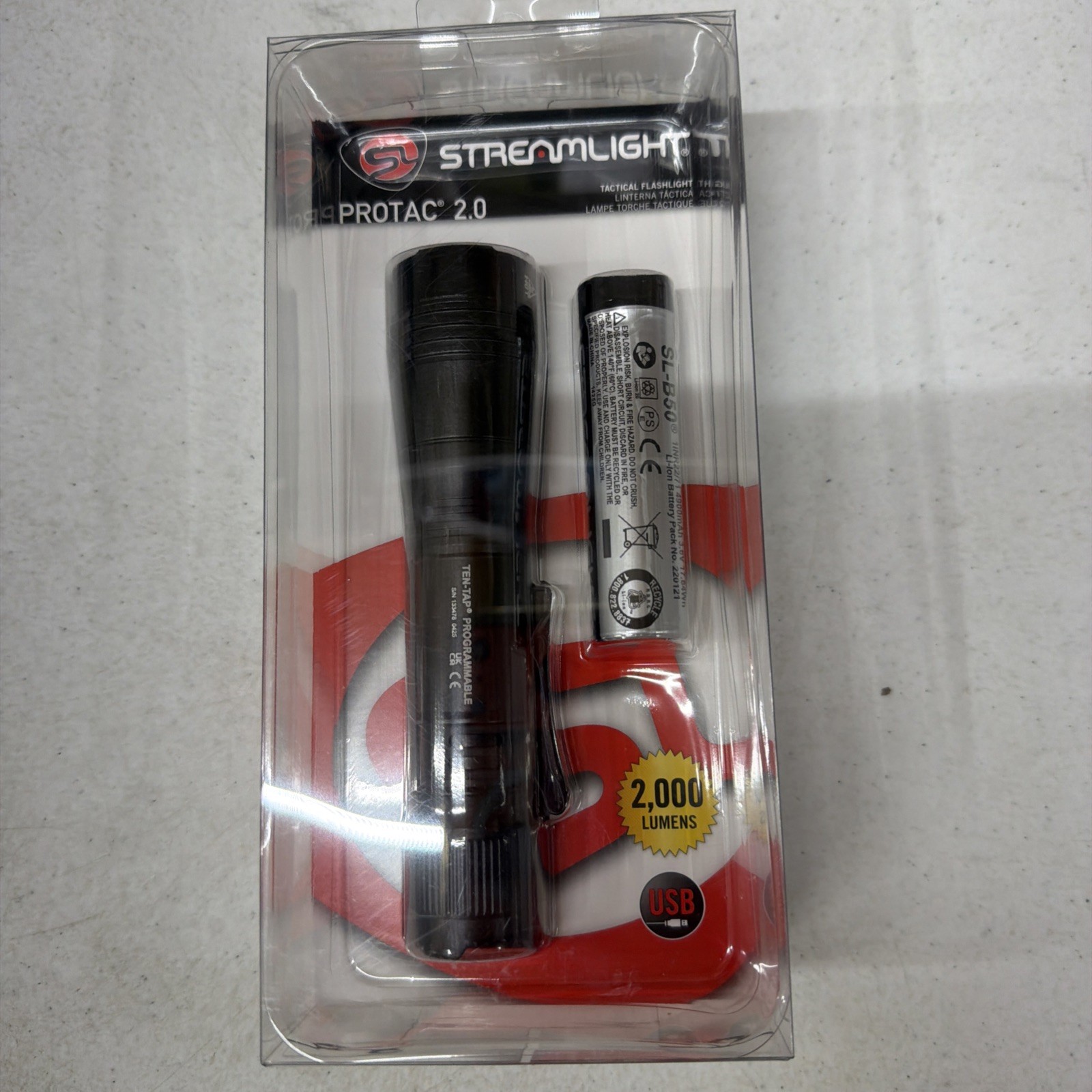Streamlight Protac 2.0 2000 Lumens Flashlight – 89000