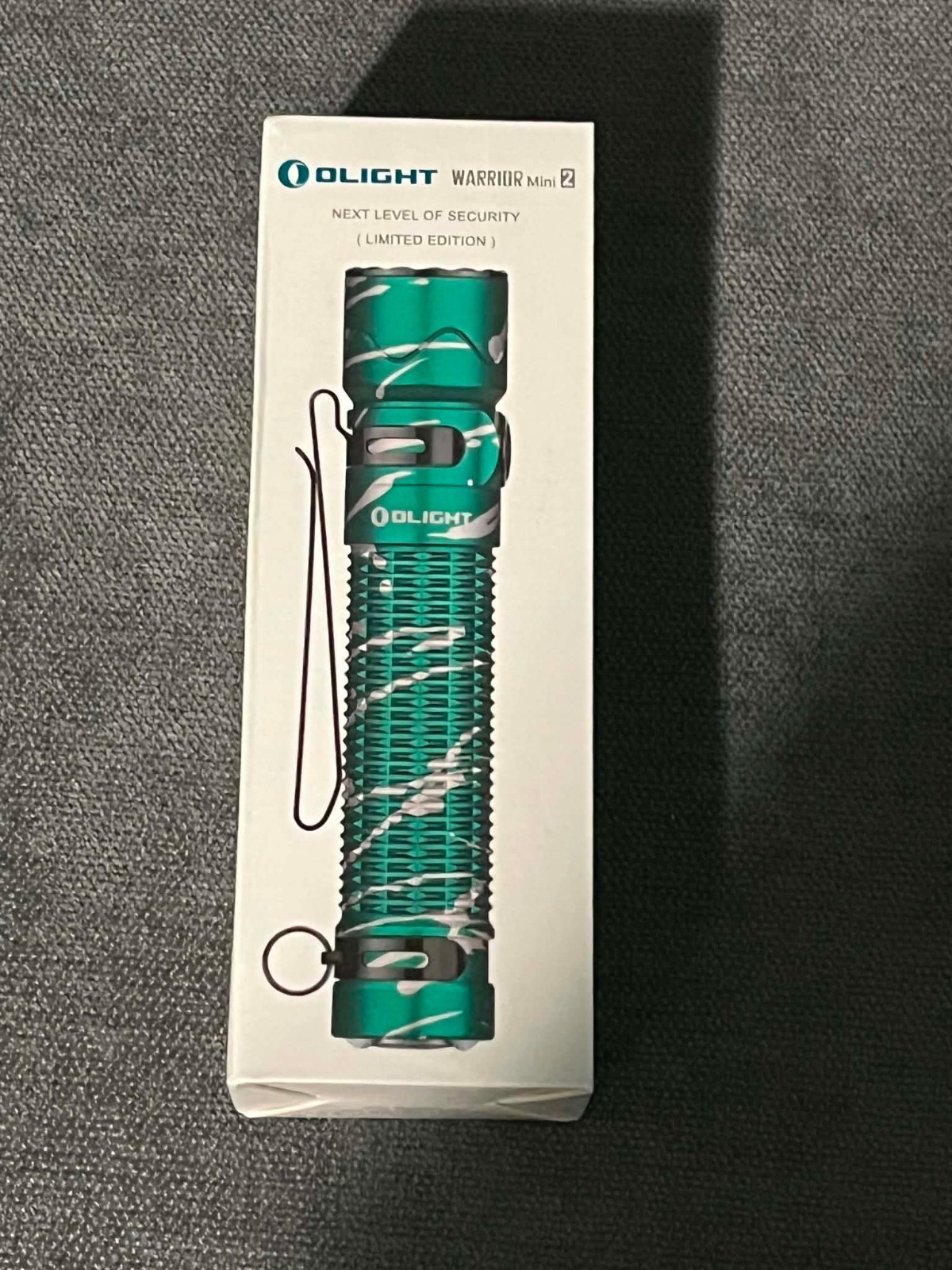 Olight Warrior Mini 2 Battle Green – LIMITED EDITION – DISCONTINUED – RARE