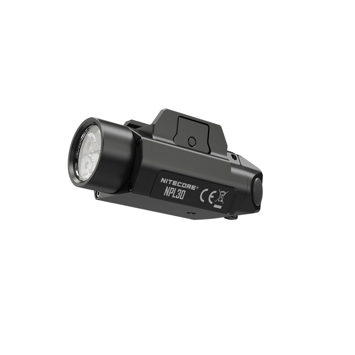 Nitecore NPL30 High Performance Universal Weapon Light -1200 Lumens w/ 2x CR123A