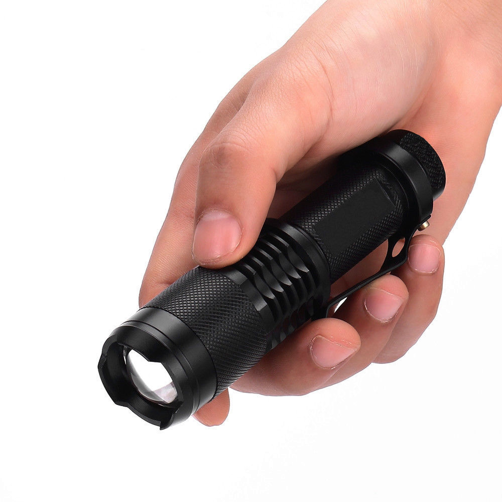 SK98 5W UV 395-400NM Ultraviolet LED Pet Detector Zoomable Flashlight Bug Finder