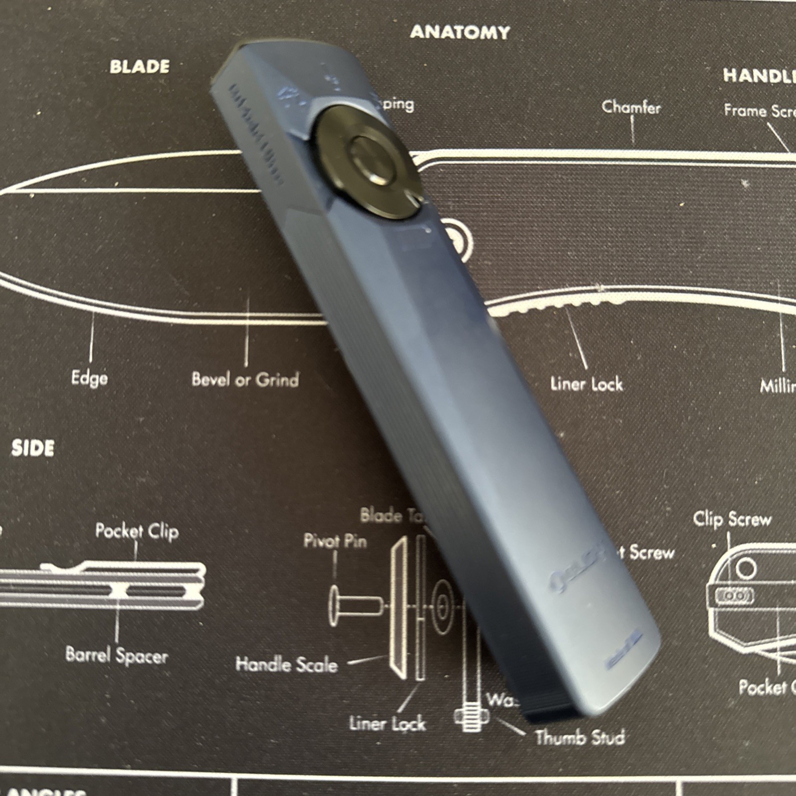 Olight Arkfeld Ultra Navy Blue CW EDC Flashlight O-Aluminum OAL Light Laser UV