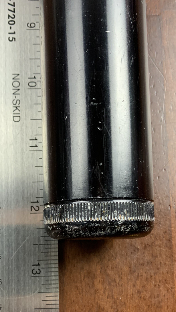 Vintage MAG-LITE MAGLITE FLASH LIGHT 12 1/2” INCH 3D CELL Black Tested & Working