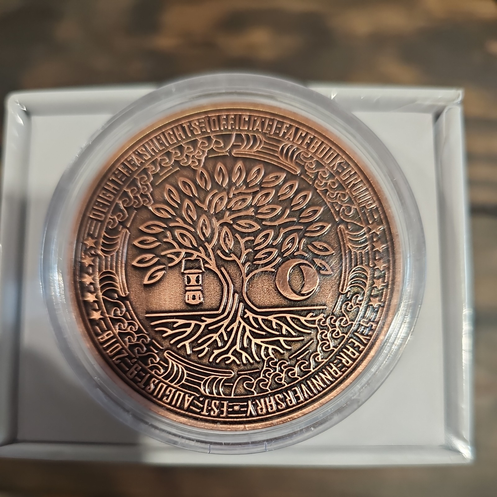 Olight Baton 3 Premium 5th year facebook exclusive, includes Coin