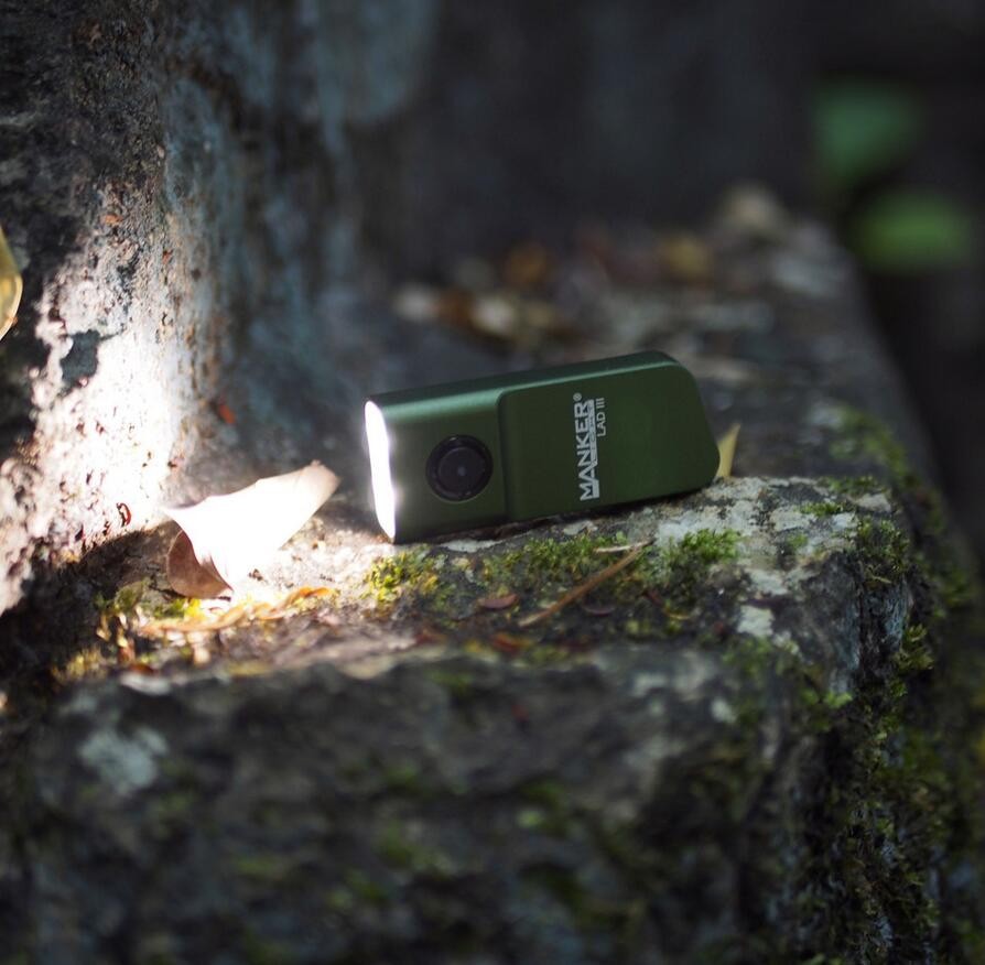 Mankerlight Mini Keychain Light 1020 Lumen EDC Rechargeable Everyday Flashlight