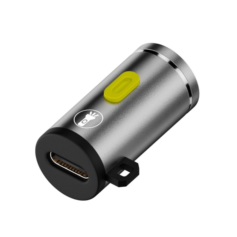 Portable USB C Flashlight Type C Connectors Light With Bright LED Light Sources