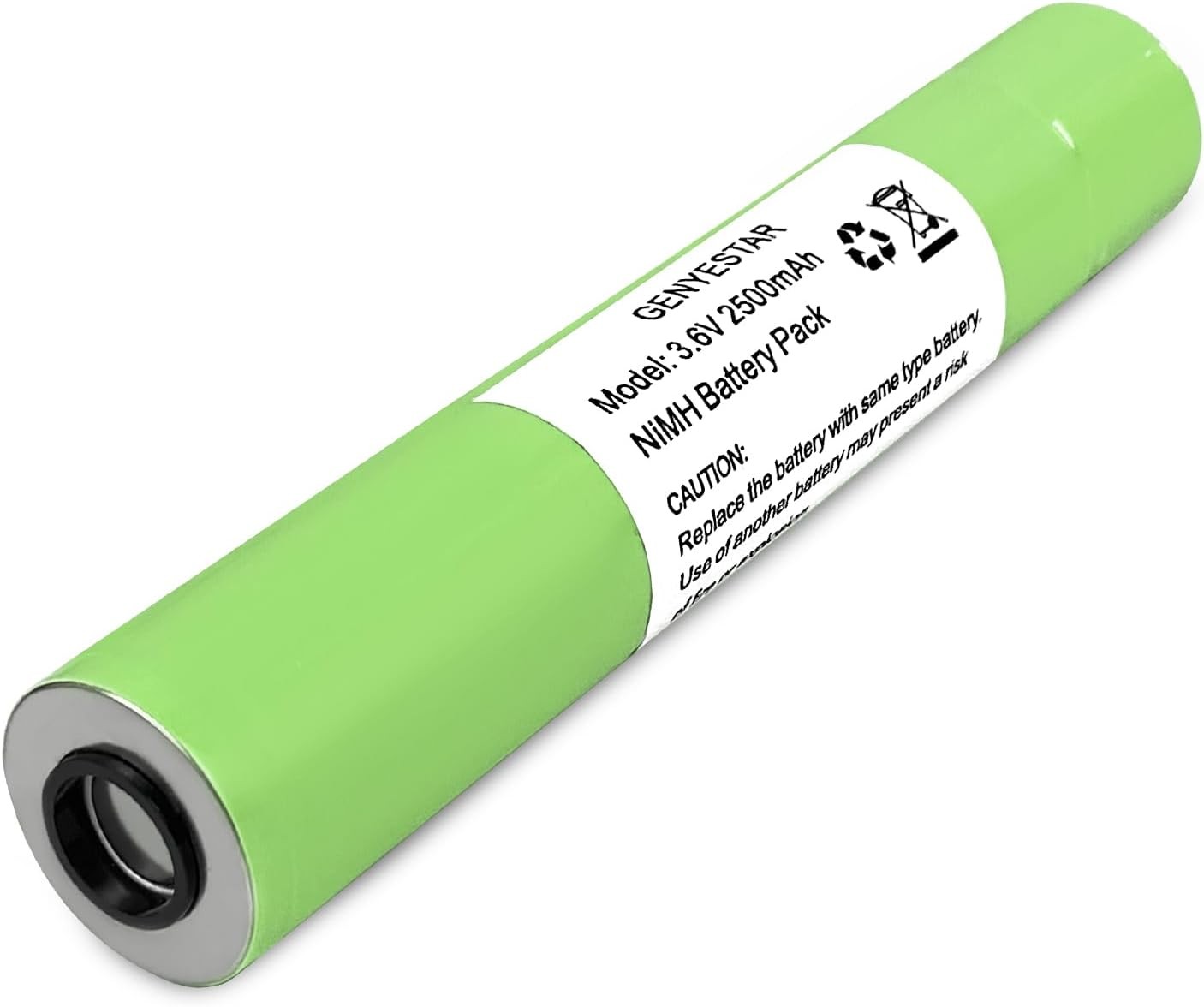 Flashlight Battery 3.6V 2500 mAh Compatible with 75175 streamlight Batteries