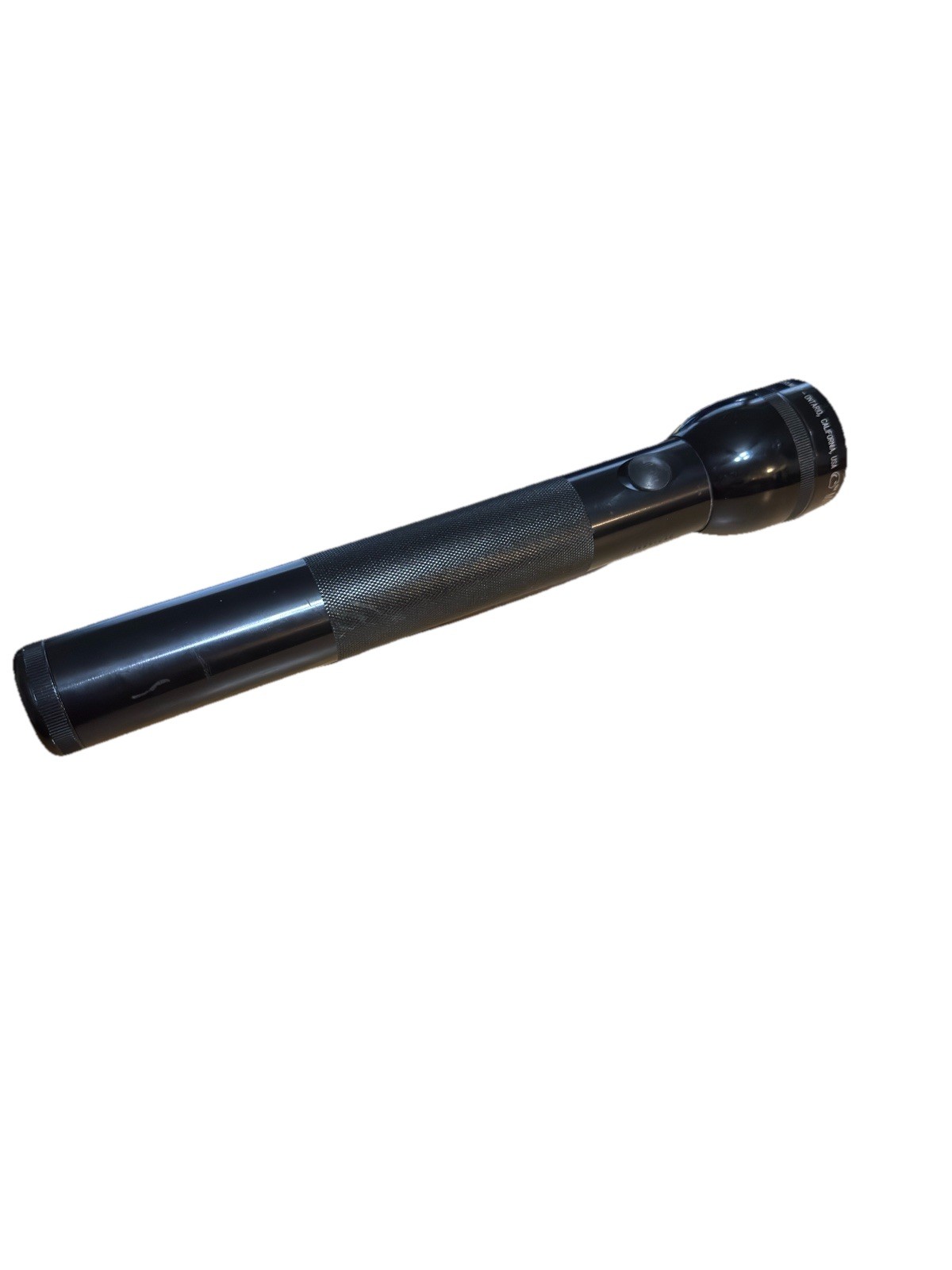 Vintage Maglite 3D Cell Flashlight Black Mag Instrument Ontario California 12″