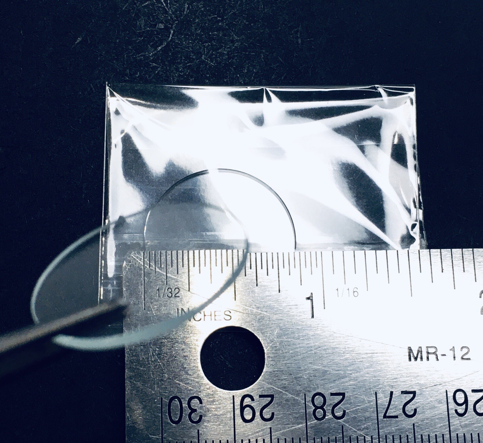 Glass Lens Upgrade for AA Mini Maglite Flashlight #108-000-617