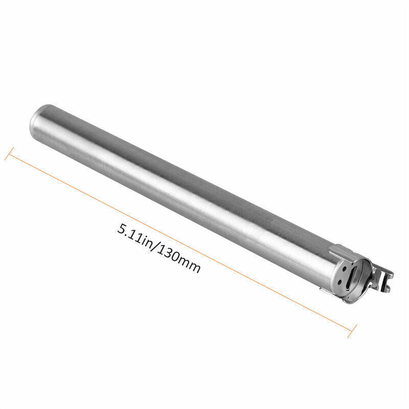 Mini LED USB Rechargeable Tactical Flashlight Stainless Steel Torch Pen Light YK