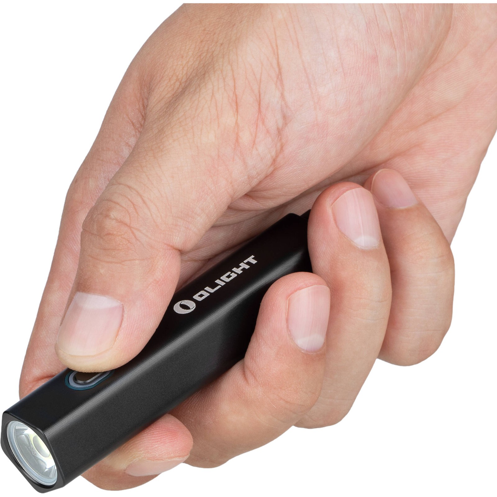 Olight Diffuse 700 Lumen EDC Pocket Flashlight, 6 Lighting Modes, Black