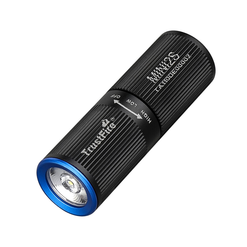 TrustFire Mini2 EDC Keychain Flashlight USB Rechargeable Keyring Pocket Torch US