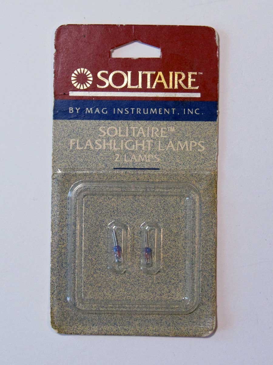 NEW Solitaire MAG Instruments Flashlight Bulbs LK3A001 107-000-038