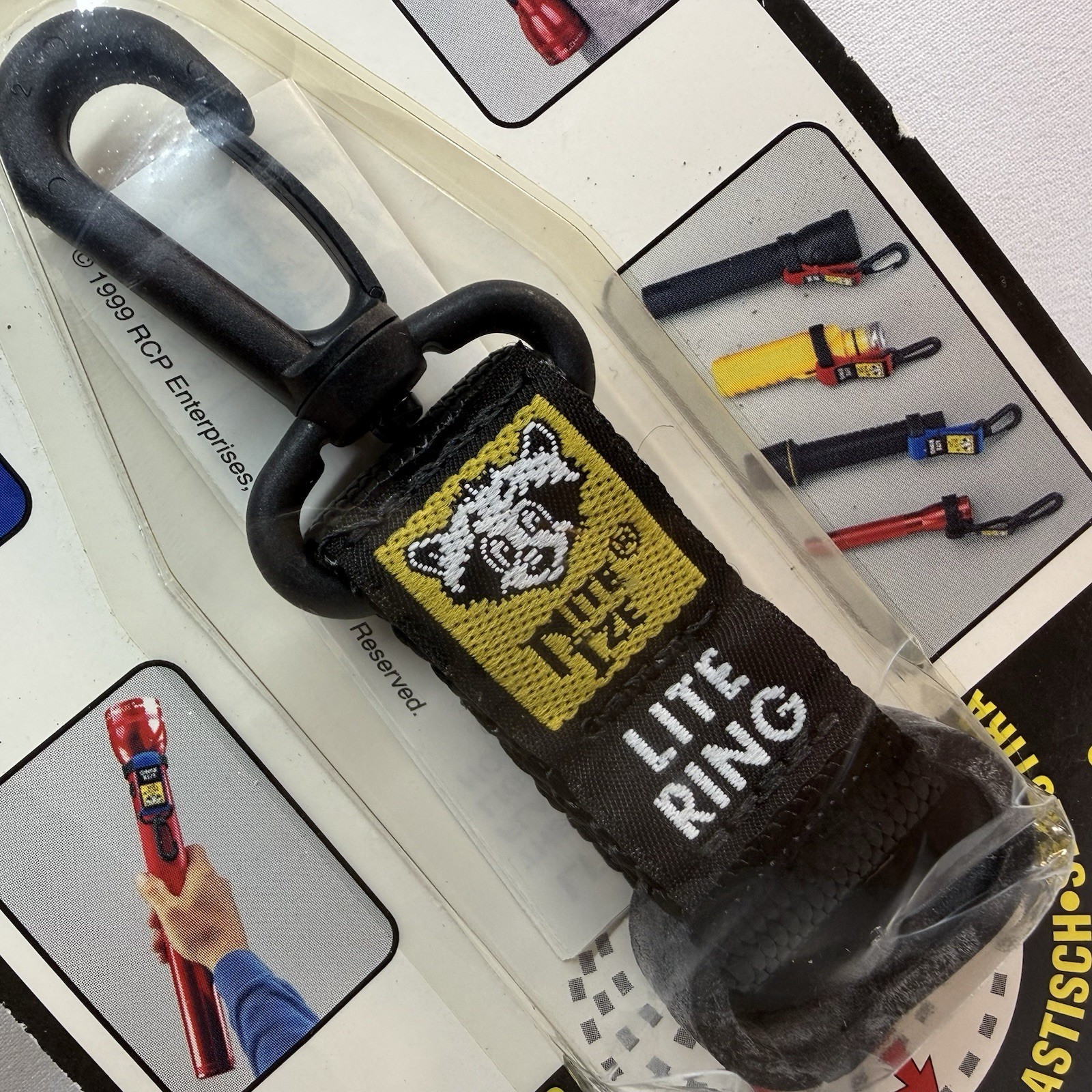 Vintage NITE IZE Lite-Ring Flashlight Clip Adapter Mag-Lite Belt Holder – NOS