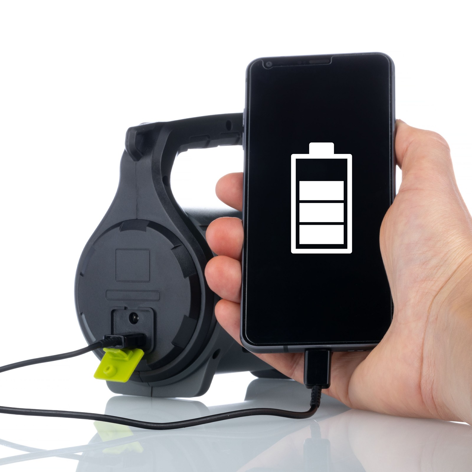 Rosfix Bilbo Baggins LED Flashlight | 1200 Lm, 800 m, Power Bank | IPX4