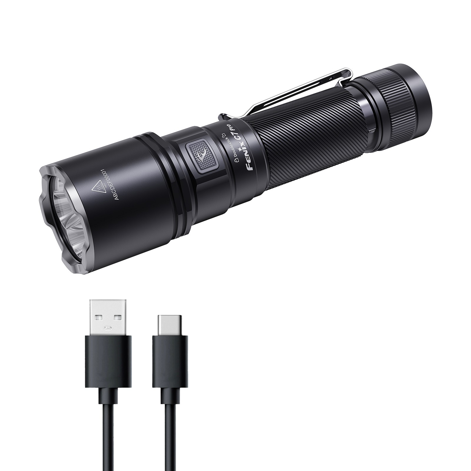 Fenix C7 Pro 4600 Lumem Tactical Fast Charging USB-C Flashlight