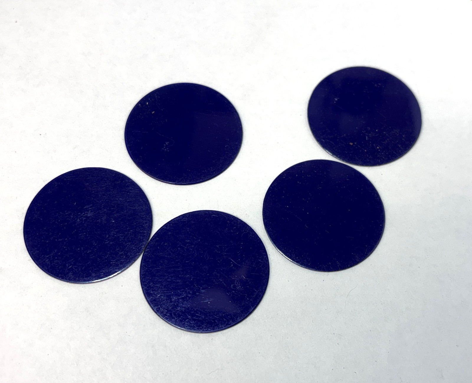 Blue Lens for GI Angle Head Flashlight Military MX-991/U 5-Pack (E1)