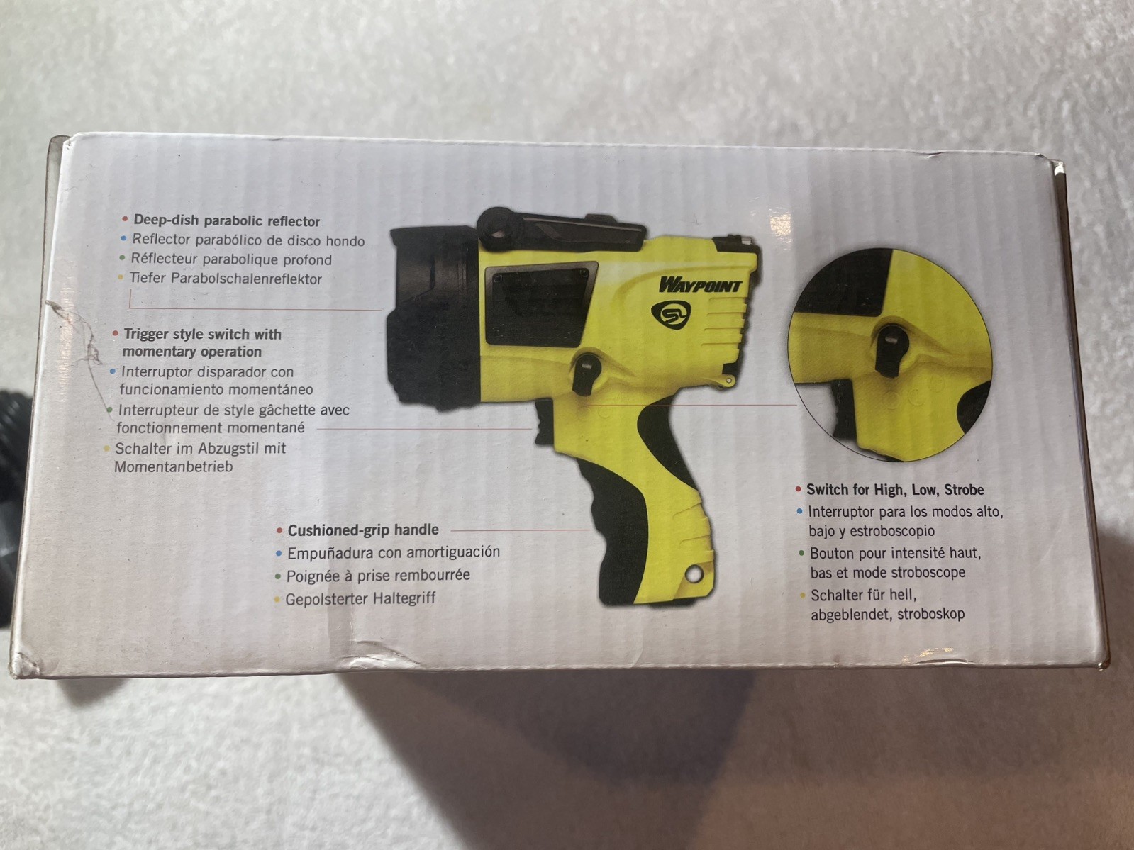 Streamlight Waypoint 4 x C Alkaline Flashlight 44900 NEW in Box FREE SHIPPING