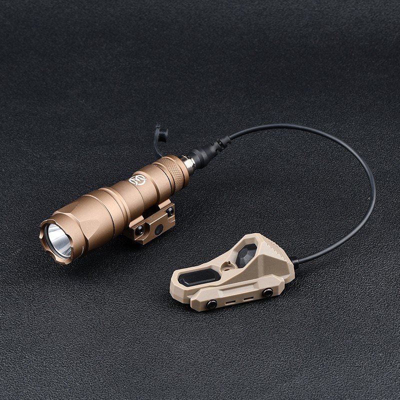 M300A/M600C Tactical Flashlight With Remote Pressure Switch AXON Switch SF Plug