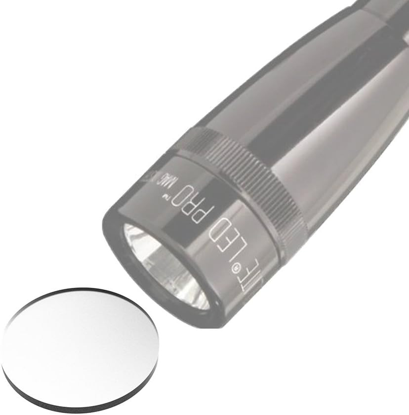 Weltool Glass Lens for Maglite Flashlight – Mini Maglite LED Lens Upgrade (AA Mo
