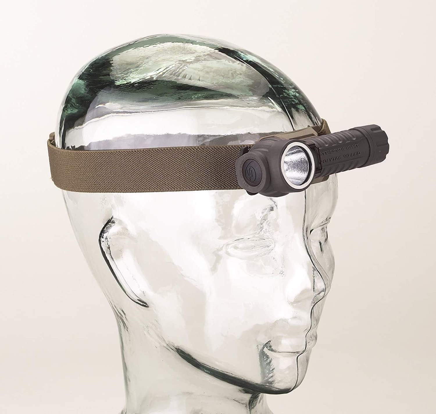 Streamlight 14059 Elastic Headstrap for Sidewinder Compact One Size, Coyote