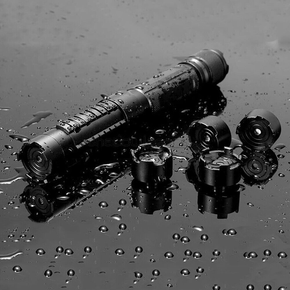 RX6-L 638nm Adjustable Focus Red Handheld Flashlight Visible Beam US