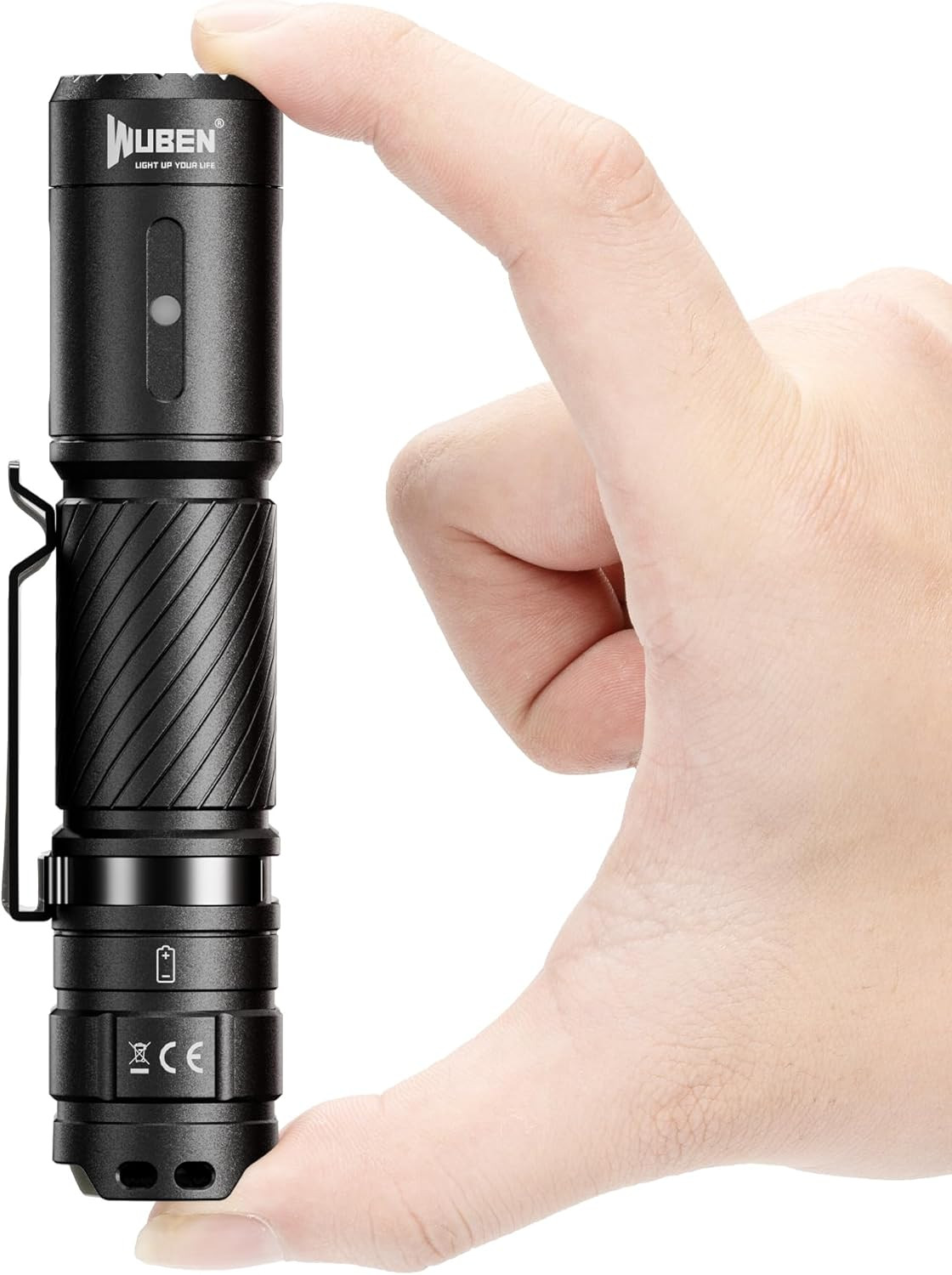 WUBEN C3 Flashlight 1200 High Lumens Rechargeable Flashlights 6 Modes Super Brig