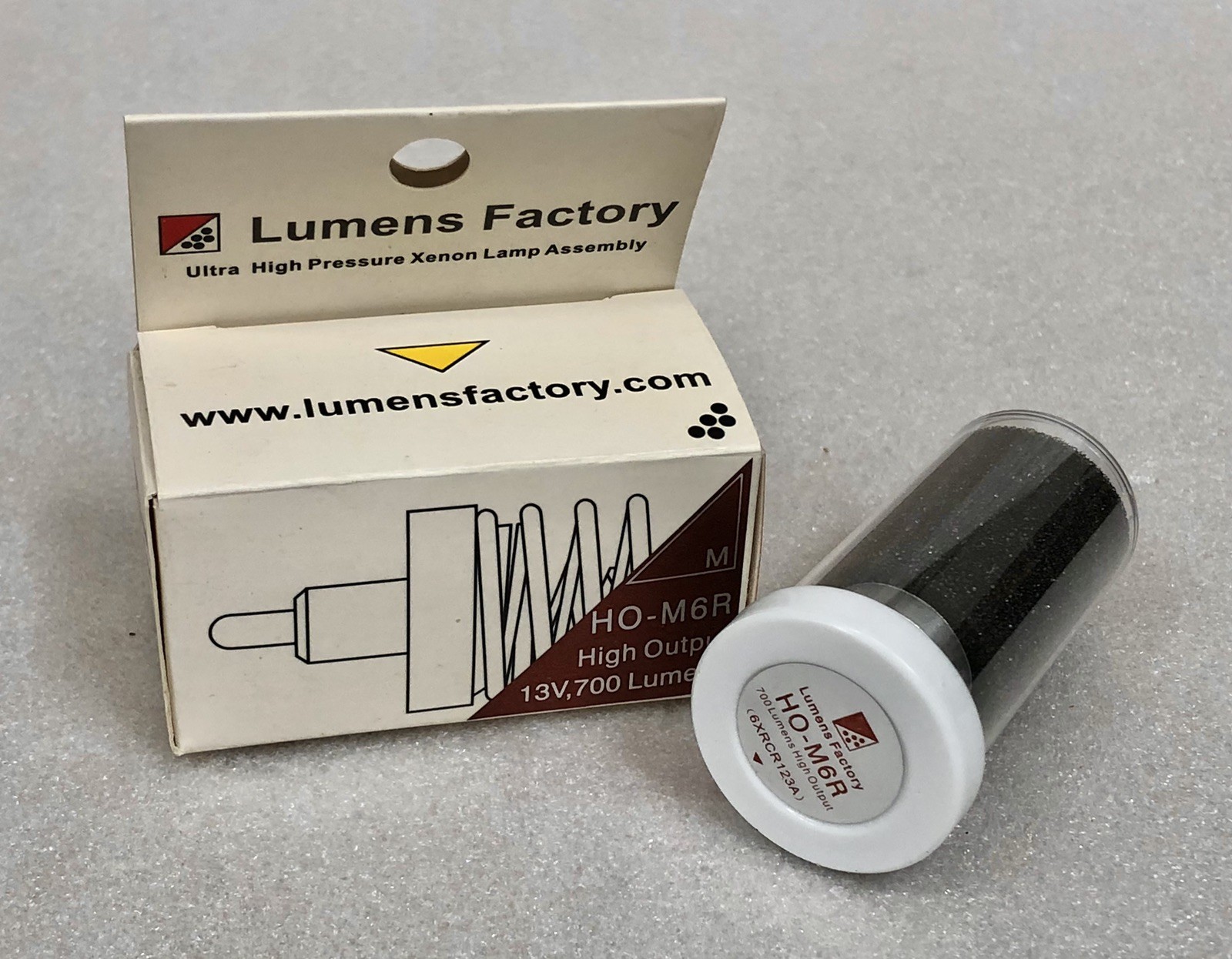 Lumens Factory HO-M6R 700 lm Xenon Lamp Assembly for SureFire M6 Flashlight NOS