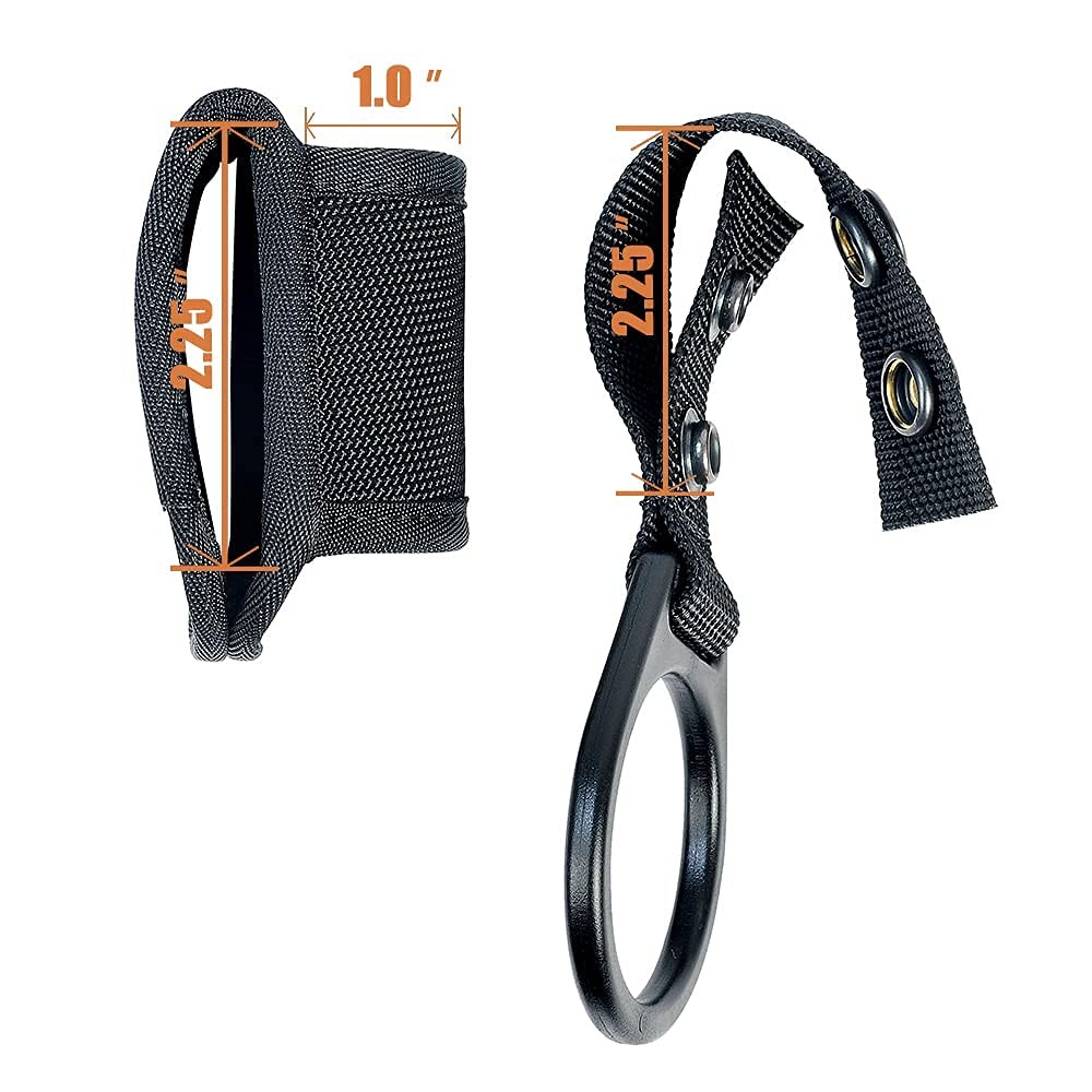 TAFTACFR Compact Flashlight Holder(Open Top)+ Ballistic Nylon Outer Snap