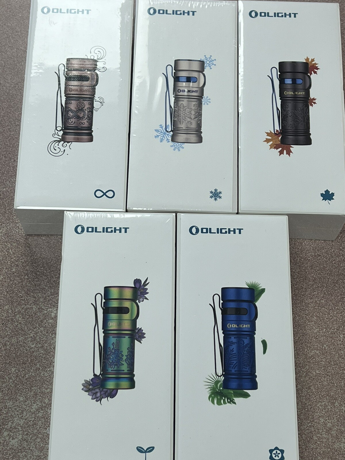 OLIGHT BATON 3-4 SEASONS + ETERNAL COPPER TITANIUM LIMITED EDITION **SEALED**