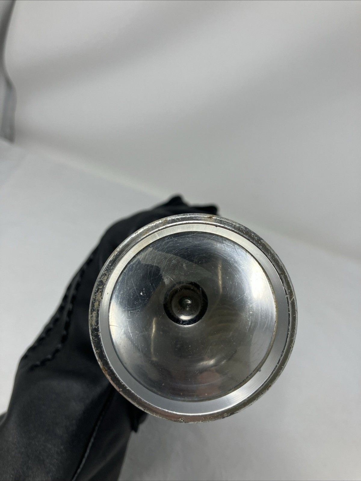 Vintage Vari-Beam Flashlight Mag Industries – Blue w Chrome USA 12-1/2” 3 D