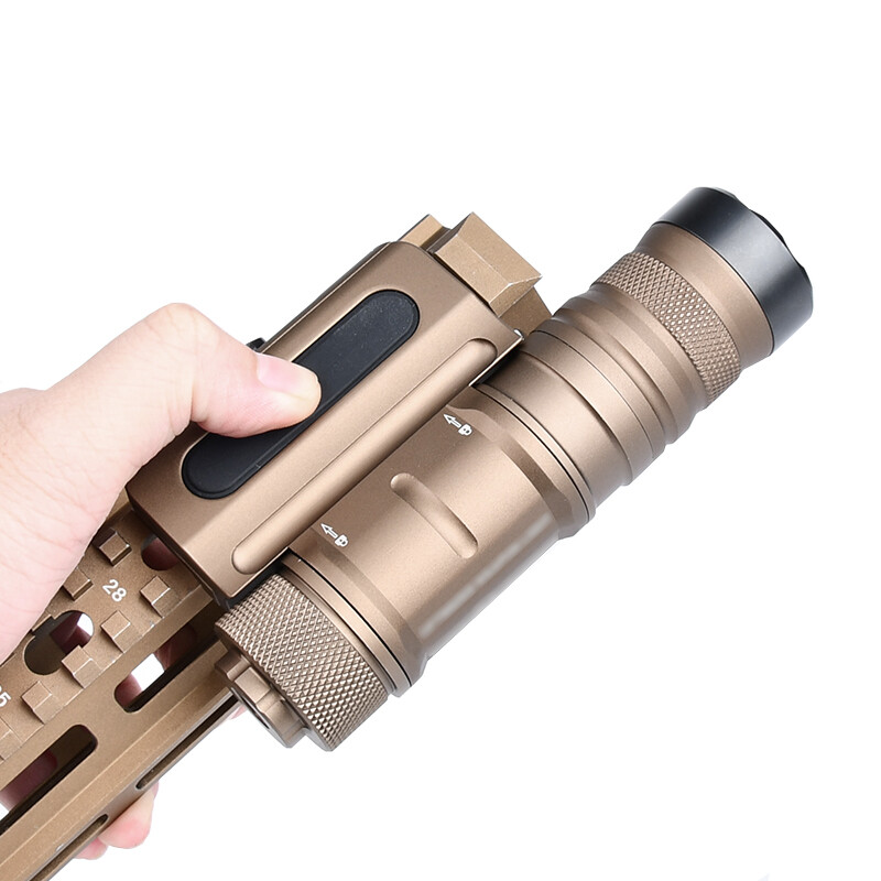 WADSN OWL Light Tactical 1500lumens Flashlight Metal CNC Hunting Weapon Light