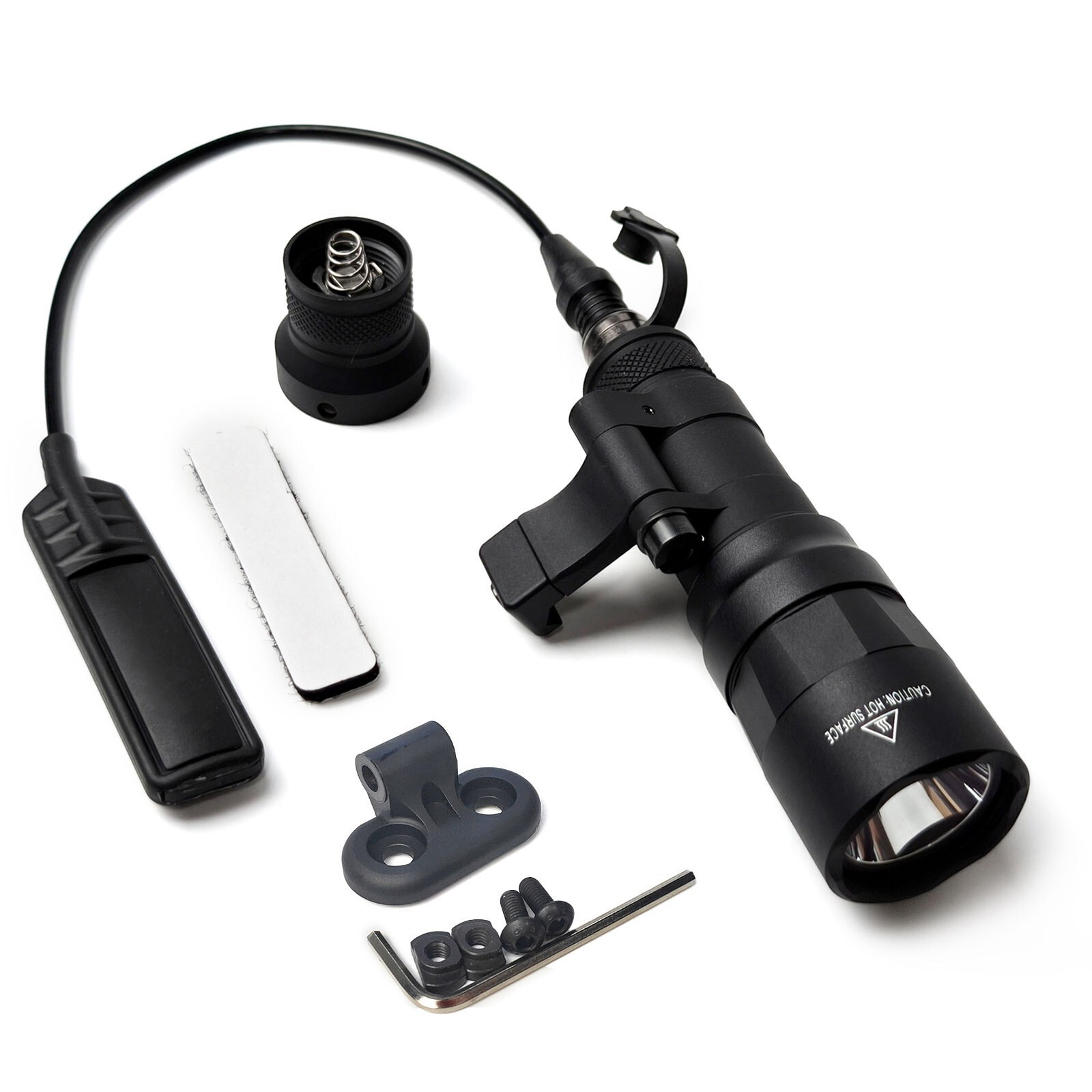 M340DFT Pro Flashlight LED WeaponLight With Switch / 20mm Rail Offset Mlok Mount