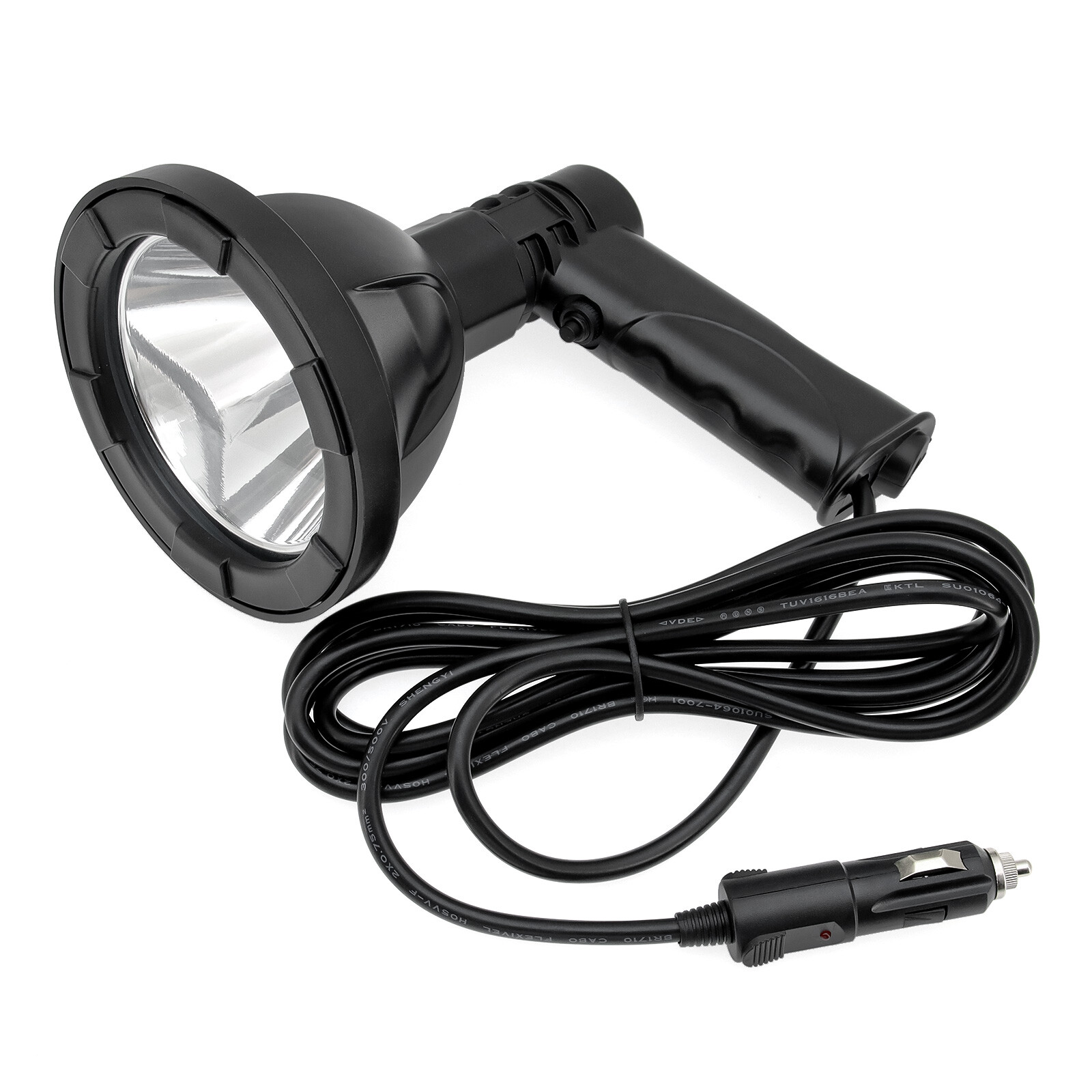 4Inch LED Hand Held Hunting Fishing Spot Light Spotlight Offroad Car Truck 100W